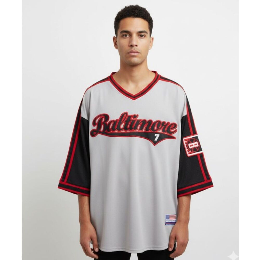 Baltimore #7 Legendary Classic Jersey Underdawg Team Apparel Spellout Sports 6X